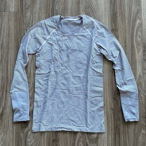 Lululemon Swiftly Tech Long Sleeve Shirt 2.0 Striped